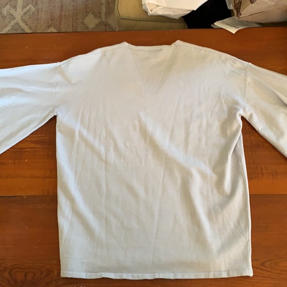 Philosophy republic clothing pale blue knit top - Picture 4 of 4